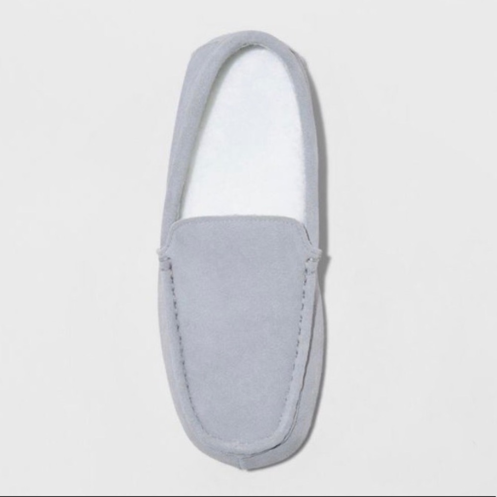 Mens Goodfellow & Co Charcoal Carlo Slippers Sz 11 - Picture 3 of 4